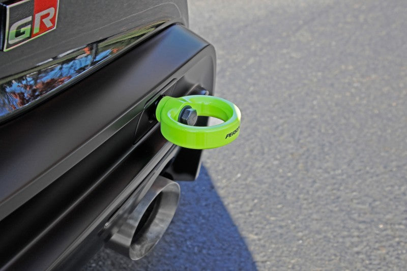 PERRIN 2020 Toyota Supra Tow Hook Kit (Rear) - Neon Yellow