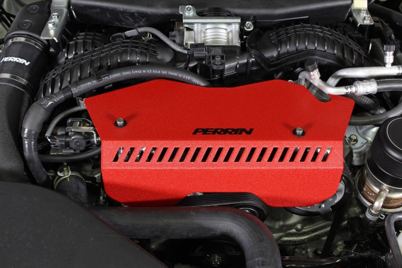 PERRIN 2022+ Subaru WRX Pulley Cover - Red