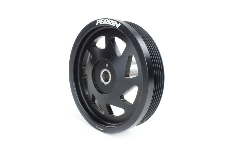 PERRIN 22-25 Subaru WRX/BRZ & Toyota GR86 / 20-25 FXT/OBXT Lightweight Crank Pulley - Black