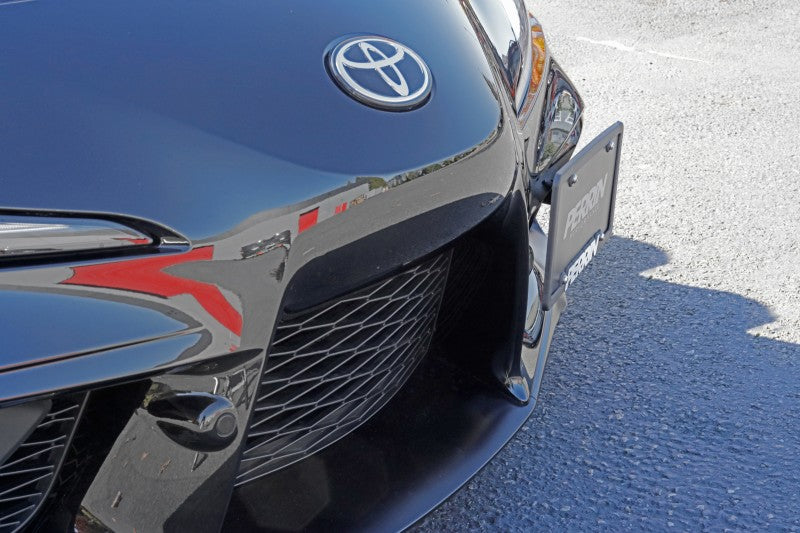PERRIN 2020 Toyota Supra License Plate Relocation Kit