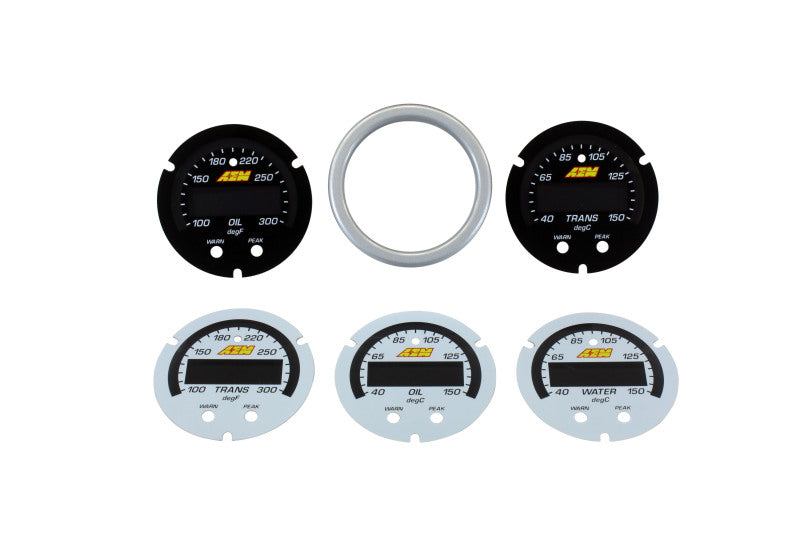 AEM X-Series Temperature Gauge Accessory Kit – Kinetic Motorworks