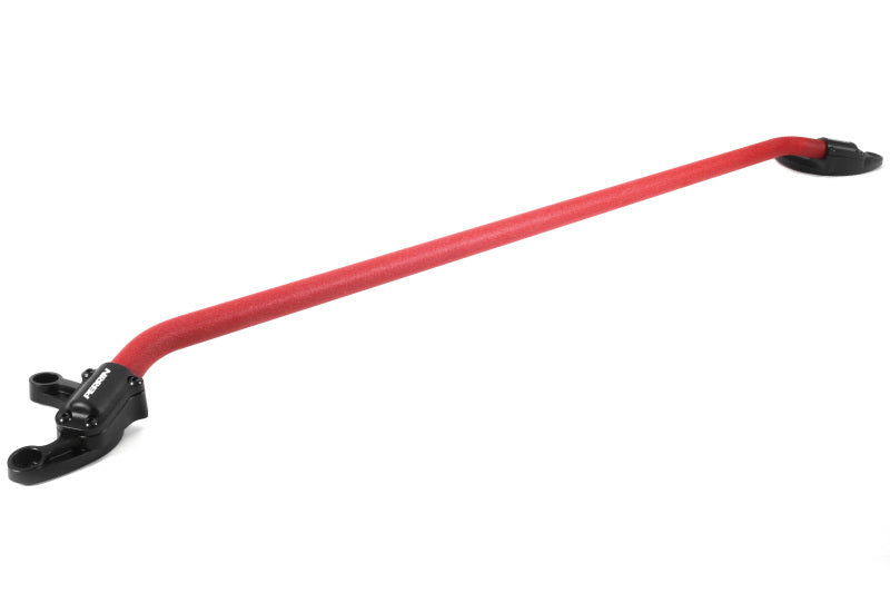 Perrin 2022 Subaru WRX Strut Brace w/ Billet Feet - Red