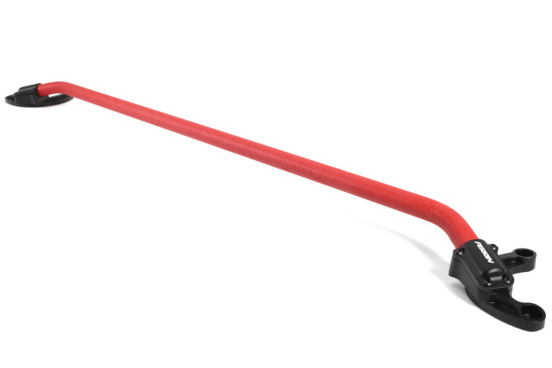 Perrin 2022 Subaru WRX Strut Brace w/ Billet Feet - Red