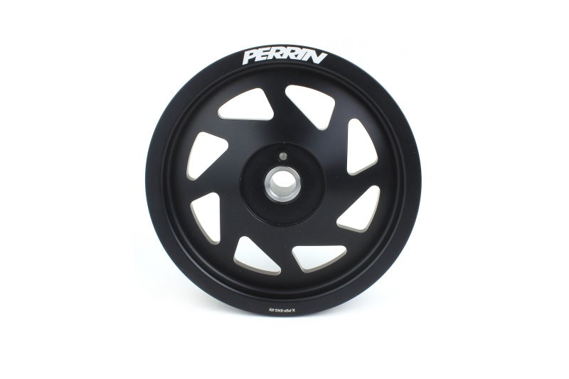 PERRIN 22-25 Subaru WRX/BRZ & Toyota GR86 / 20-25 FXT/OBXT Lightweight Crank Pulley - Black