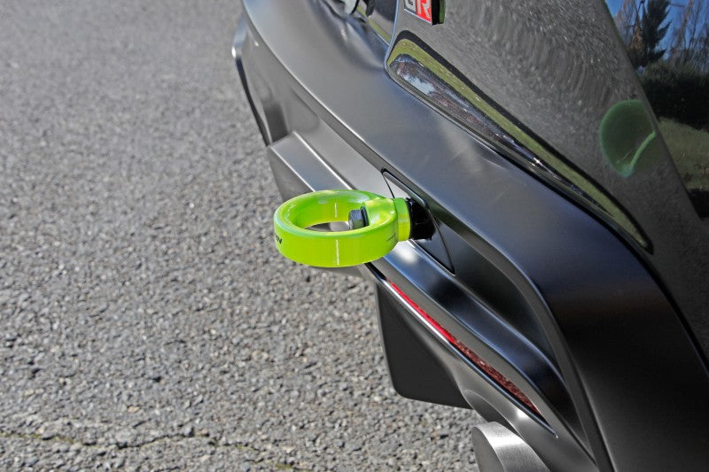 PERRIN 2020 Toyota Supra Tow Hook Kit (Rear) - Neon Yellow