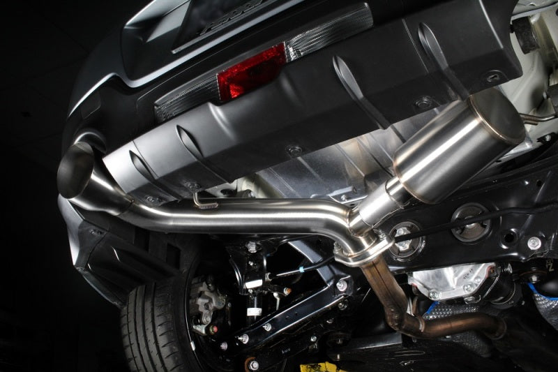 PERRIN 2022 BRZ/GR86 Axle Back Exhaust SS (Single Side Exit w/Helmholtz Chamber)