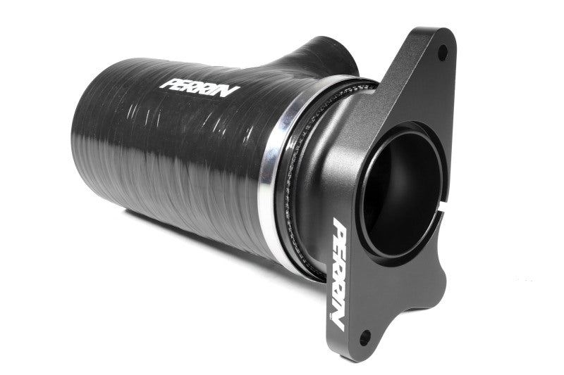 PERRIN 22-24 Subaru WRX / 20-25 LGT & OBXT Turbo Inlet Hose w/Turbo Adapter Flange (Short) - Black