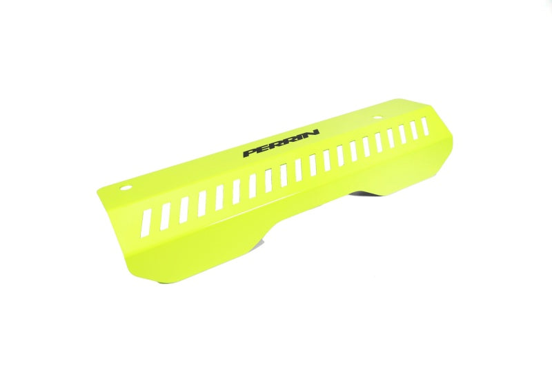 PERRIN 22-23 Subaru WRX Pulley Cover (Short Version - Works w/AOS System) - Neon Yellow