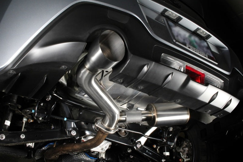 PERRIN 2022 BRZ/GR86 Axle Back Exhaust SS (Single Side Exit w/Helmholtz Chamber)