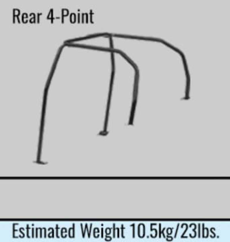 Cusco Rollcage D1 Chromoly Blu 4Pt 02-07 Subaru Impreza 4 Dr STi/Non-STi GD Non-SunRoof NO CANCEL