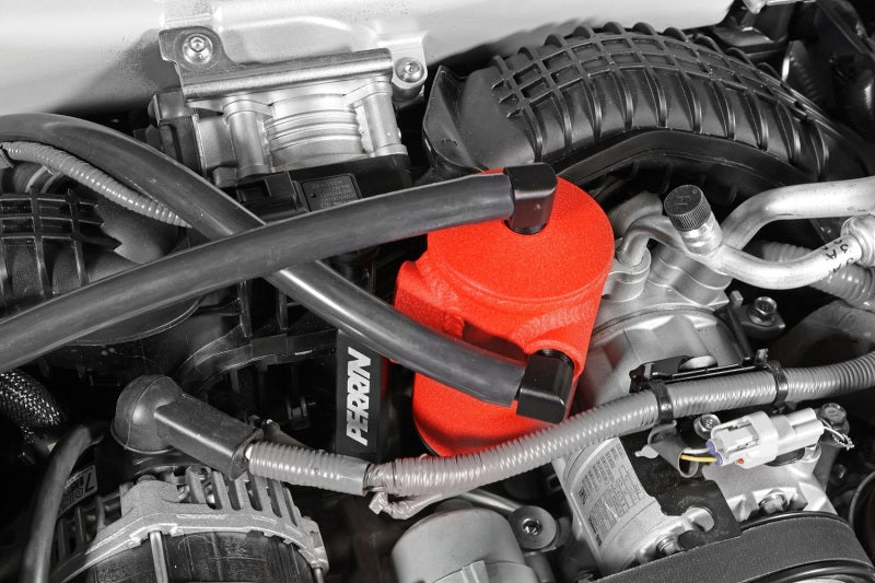 PERRIN 22-24 Subaru WRX Air Oil Separator - Black