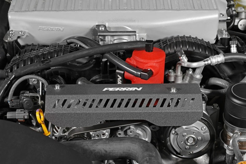 PERRIN 22-24 Subaru WRX Air Oil Separator - Black