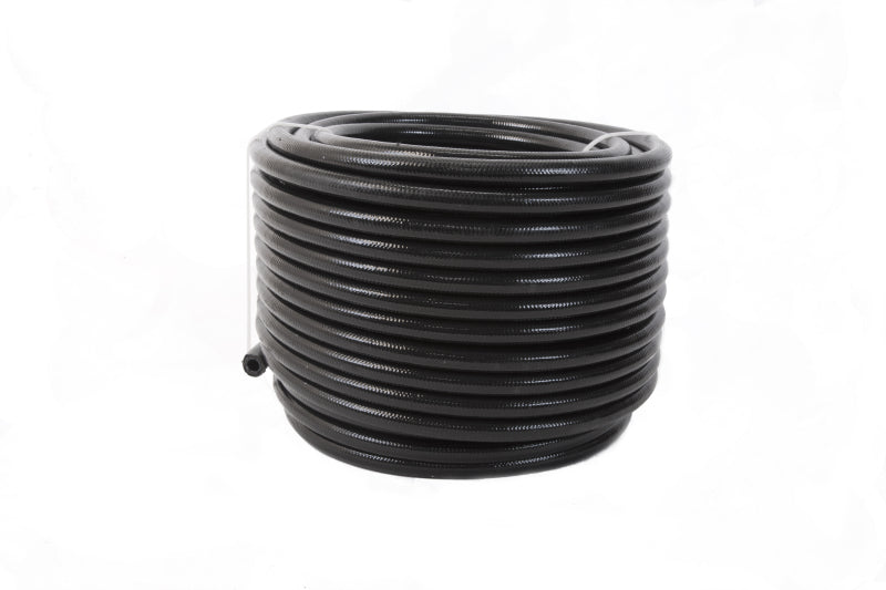 Aeromotive PTFE SS Braided Fuel Hose - Black Jacketed - AN-06 x 20ft