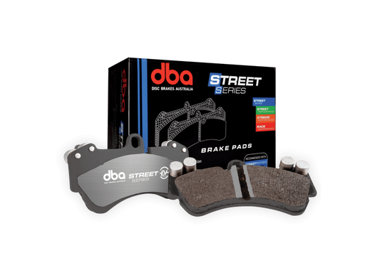 DBA 18-23 Hyundai Kona (w/A/T / 305mm Front Rotor) AWD Front SSEV Street Series Brake Pads