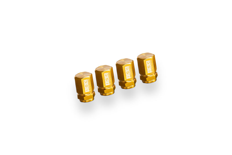 ISC Suspension Titanium Valve Stem Caps (Set of 4) - Gold – Kinetic ...