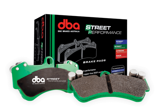 DBA 07-09 Dodge Sprinter 2500 (w/285mm Frt Rotor/Bosch Pin Type) Front SP Performance Brake Pads