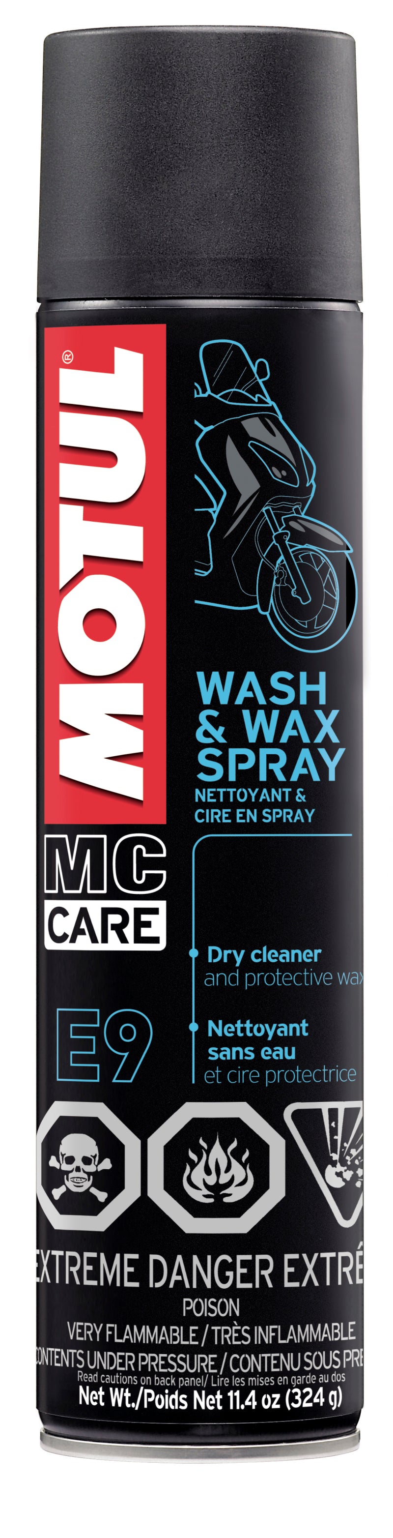 Motul 11.4oz Cleaners WASH & WAX - Body & Paint Cleaner