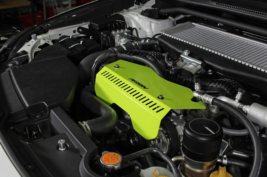 PERRIN 2022+ Subaru WRX Pulley Cover - Neon Yellow