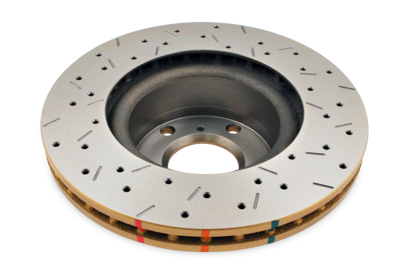 DBA 15-20 Ford Mustang GT (w/352mm Frt Rotor w/o Perf Pkg) Front 4000 Series Drilled & Slotted Rotor