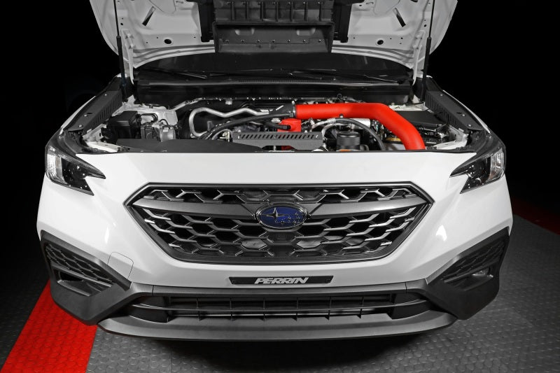 PERRIN 22-25 Subaru WRX Front Mount Intercooler Kit (Red Tubes & Silver Core)
