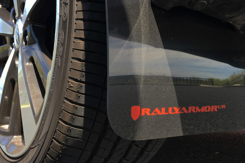 Rally Armor 17-22 Subaru Impreza Black UR Mud Flap w/ Grey Logo
