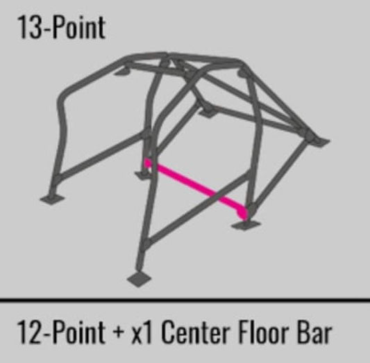 Cusco Steel Roll Cage 13 Point 2 Passenger Around Dash 89-94 Skyline R32 GTR (S/O / No Cancel)