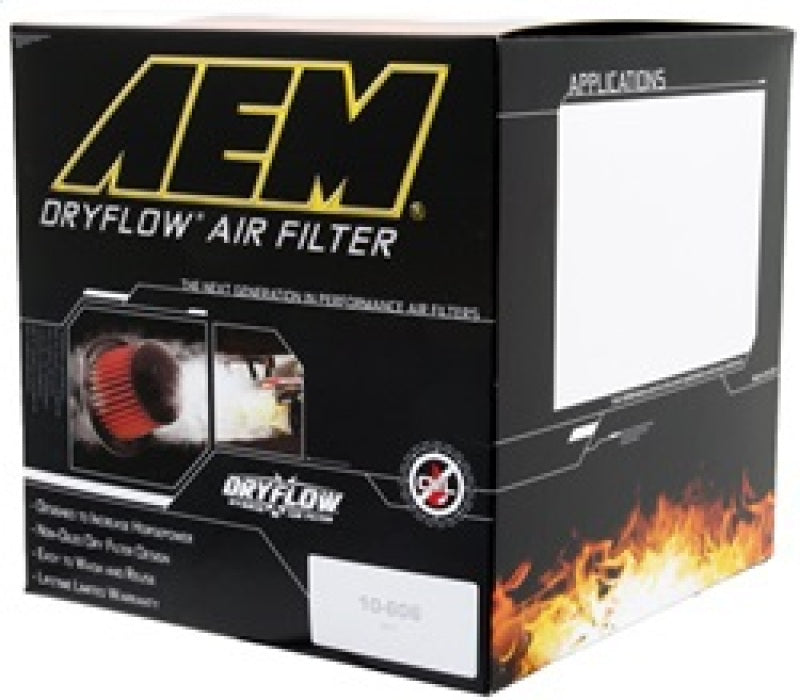 AEM 5in Dryflow Air Filter with 8in Element