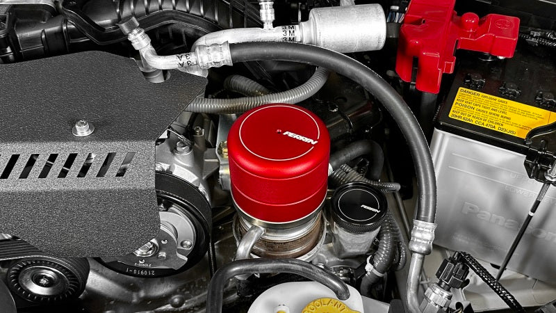 Perrin 2015+ Subaru WRX/STI Oil Filter Cover - Red