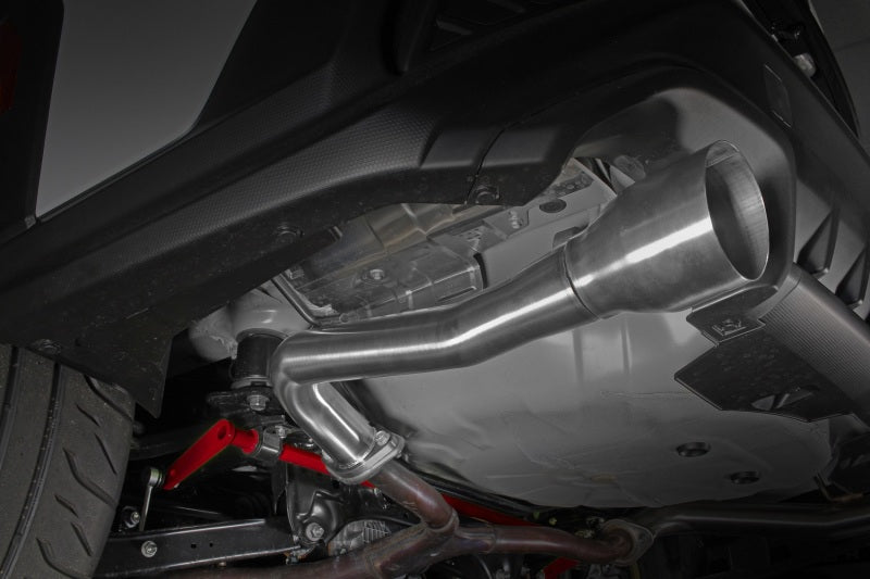 PERRIN 22-25 Subaru WRX Axle Back Exhaust System Stainless Steel (Fits OEM/Aftermarket Center Pipes)