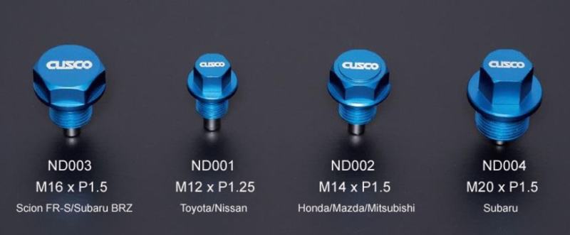Cusco Neodymium Magnetic Drain Bolt - Toyota/Nissan