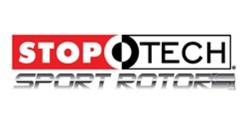 Stoptech 18-20 Subaru WRX/STI Rear Right Slotted Sport Brake Rotor