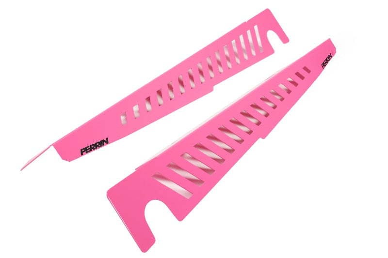 Perrin 22-23 Subaru WRX Fender Shroud Set - Hyper Pink