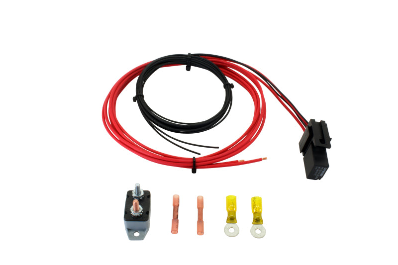 AEM 20 Amp Relay Wiring Kit – Kinetic Motorworks