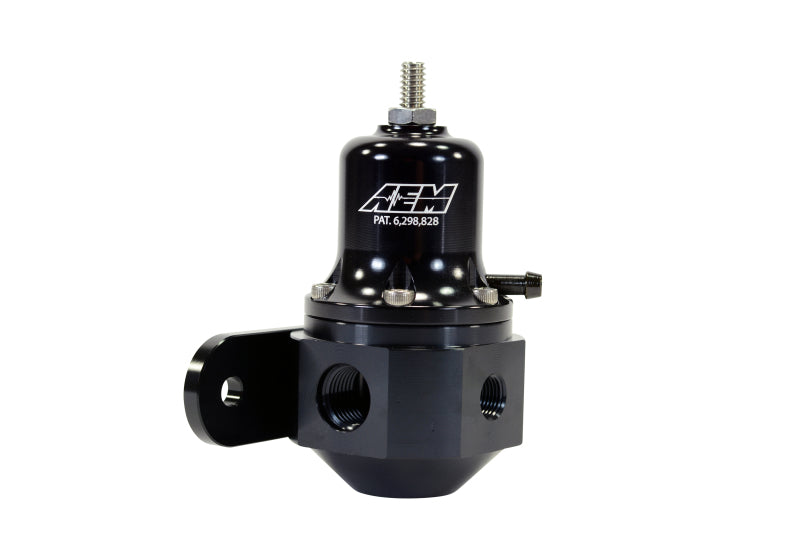 AEM High Capacity Universal Black Adjustable Fuel Pressure Regulator