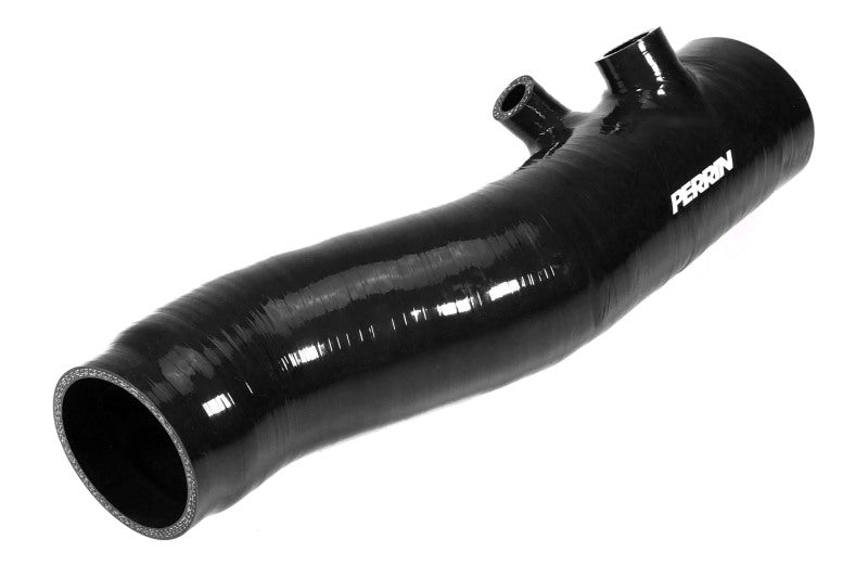 Perrin 2022+ Subaru WRX Black 3in Turbo Inlet Hose w/ Nozzle