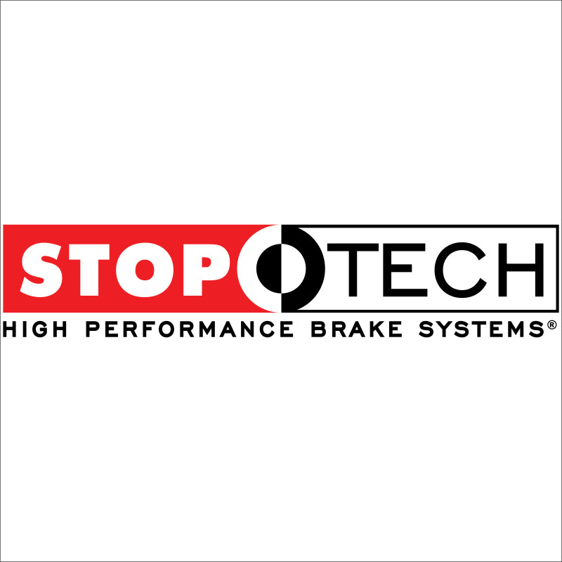 StopTech 13 Subaru BRZ BBK Front ST-40 Red Caliper 355X32 Slotted Rotor