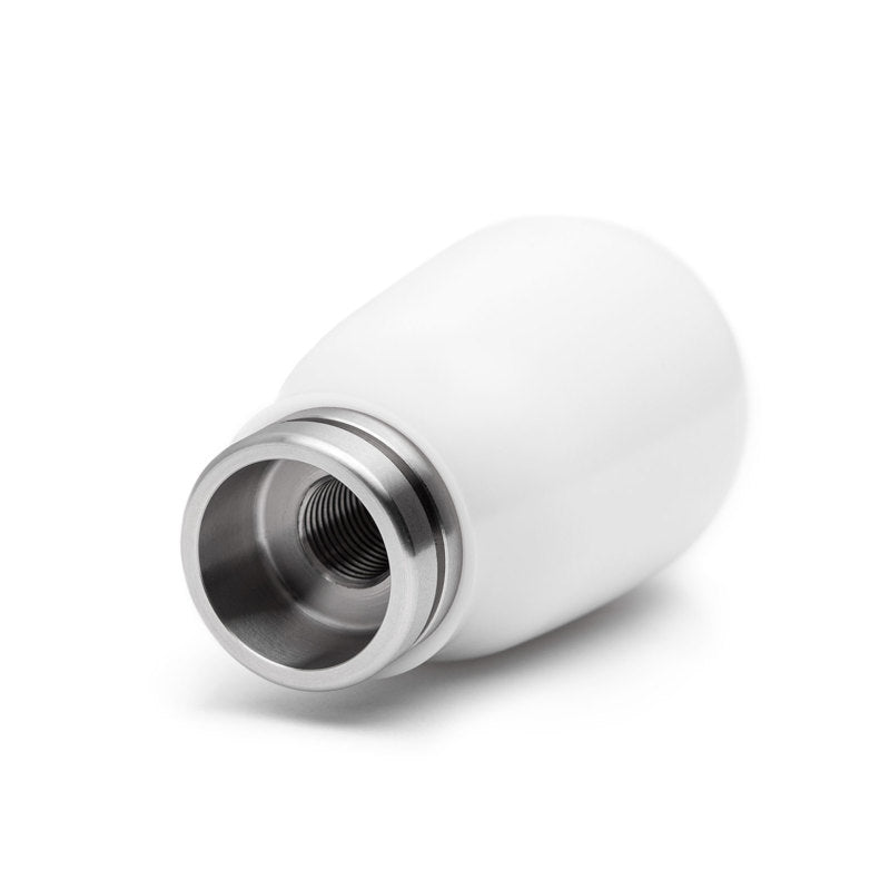 Cobb Subaru 6-Speed Tall Weighted COBB Shift Knob - White (Incl. Both Red + Blk Collars)