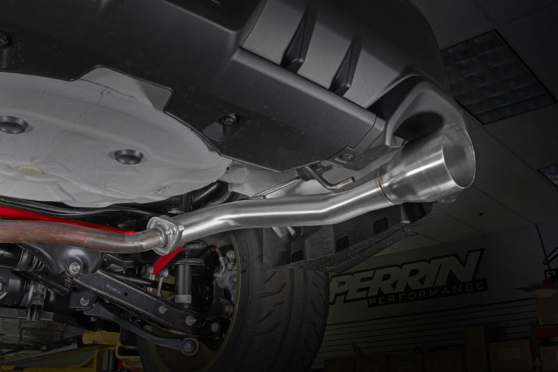 PERRIN 22-25 Subaru WRX Axle Back Exhaust System Stainless Steel (Fits OEM/Aftermarket Center Pipes)
